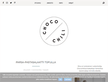 Tablet Screenshot of chocochili.net
